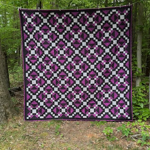 Celestial Paths Quilt Pattern | 4 sizes included | Beginner Friendly