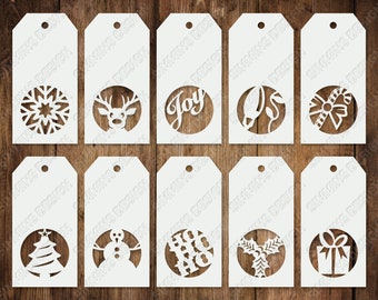 Download Free Christmas Tags Svg Etsy SVG DXF Cut File