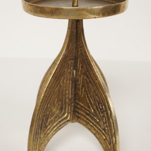 Vintage candle holder candle holder 60s 70s candle holder 60s 70s mid century bronze brutalist design candles