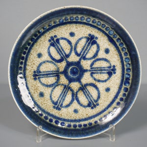 Vintage ceramic wall plate bowl 60s 70s