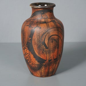 Vintage Gerhard LIEBENTHRON Vase Studio Ceramics West Germany
