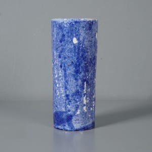 Vintage ceramic vase studio pottery fat lava 60s 70s