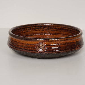 XL Vintage HEGNETSLUND Fruit Bowl Bowl 60s 60s 70s 70s mid century ceramic ceramic pottery danish Denmark circle