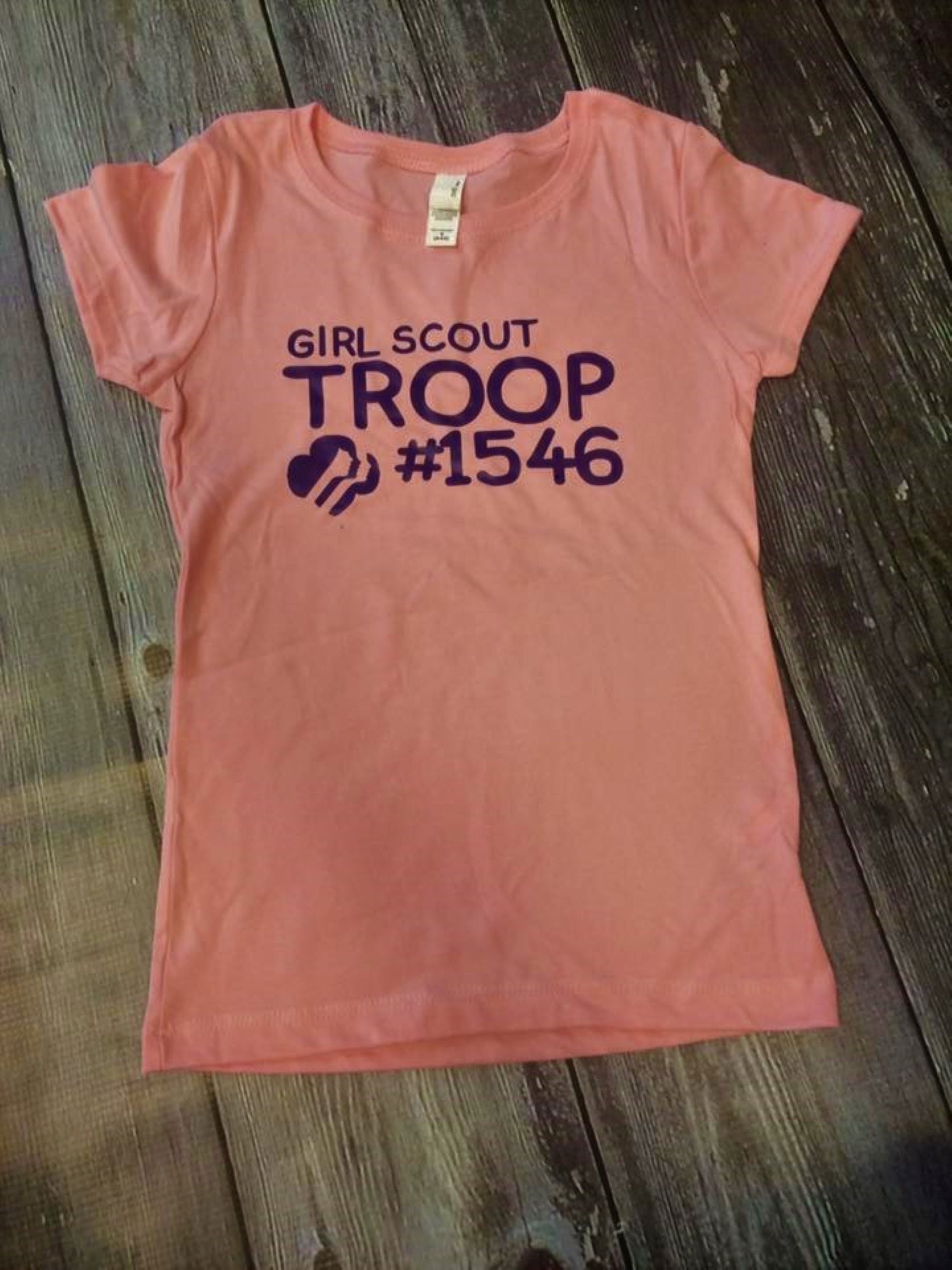 Girl Scout troop shirts scout tshirts brownie shirts daisy Etsy