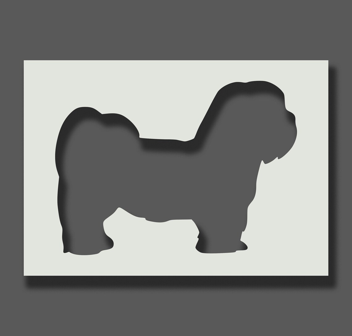 Hund Schablonen Teil 4 wiederverwendbare Schablonen für | Etsy