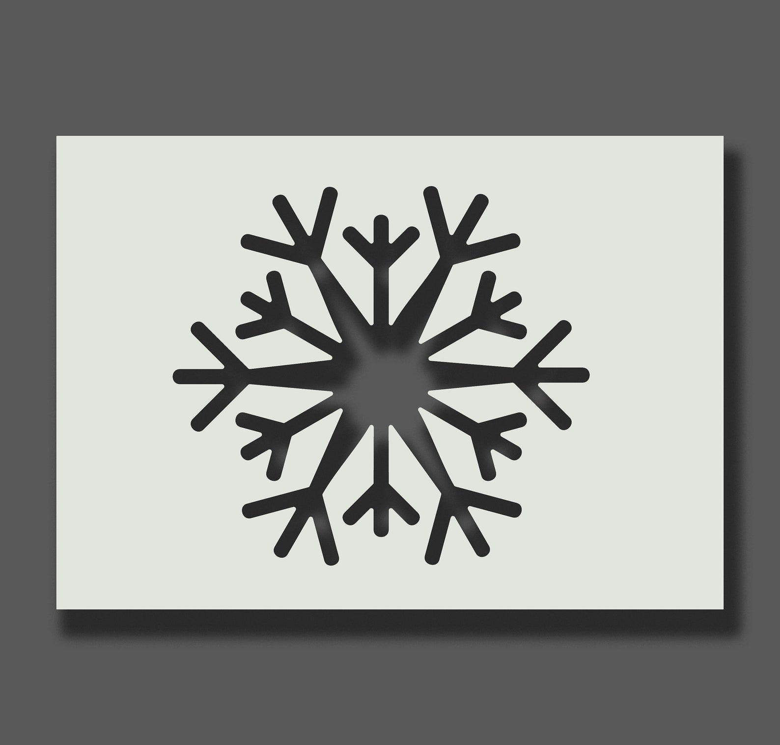 Snowflake Stencils Reusable Stencils for Wall Art Home Etsy