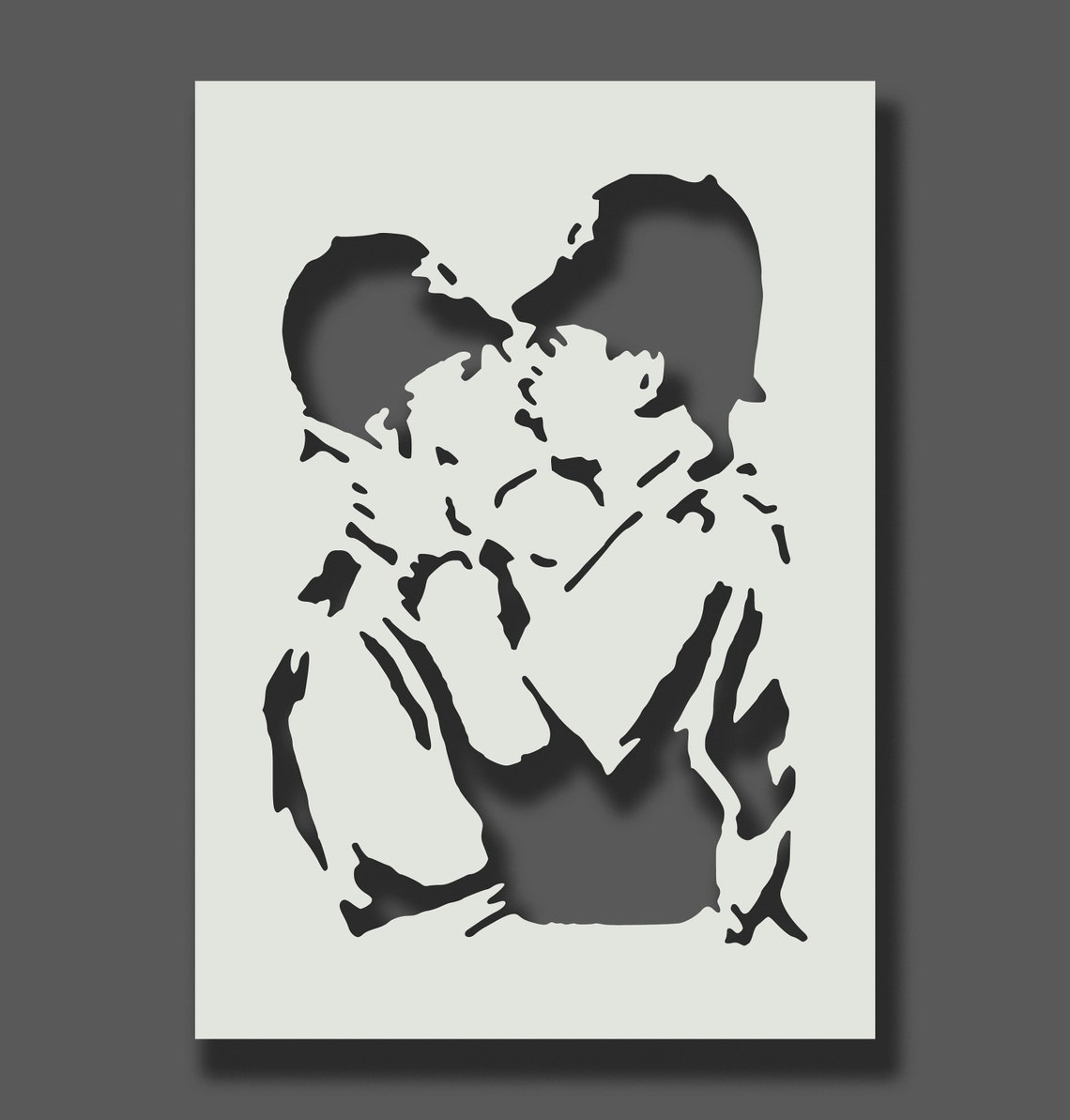 Banksy Stencils Part 1 Reusable Stencils for Wall Art Etsy UK