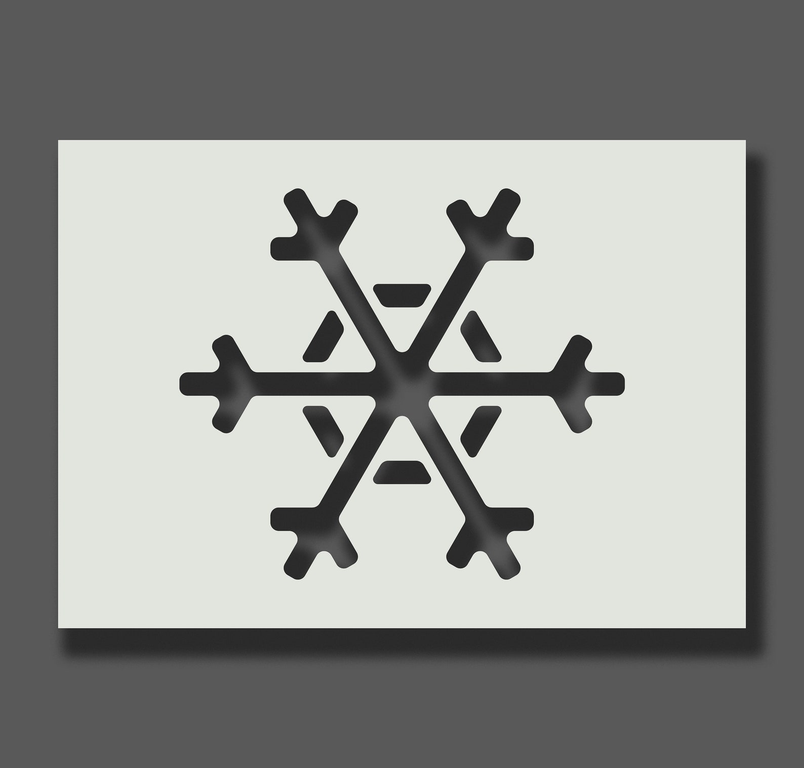 Snowflake Stencils Reusable Stencils for Wall Art Home Etsy
