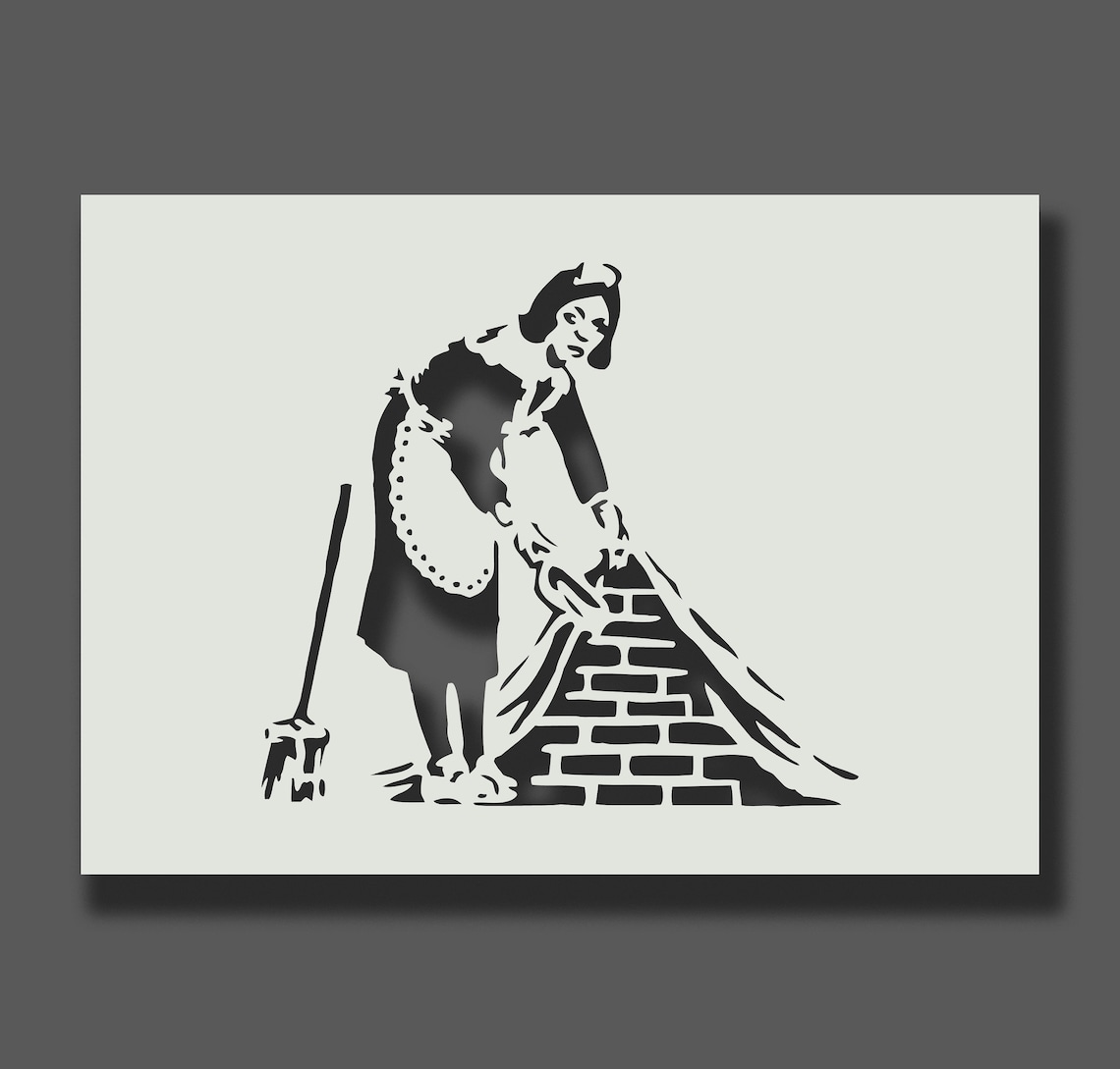 Banksy Stencils Part 3 Reusable Stencils for Wall Art Etsy Australia