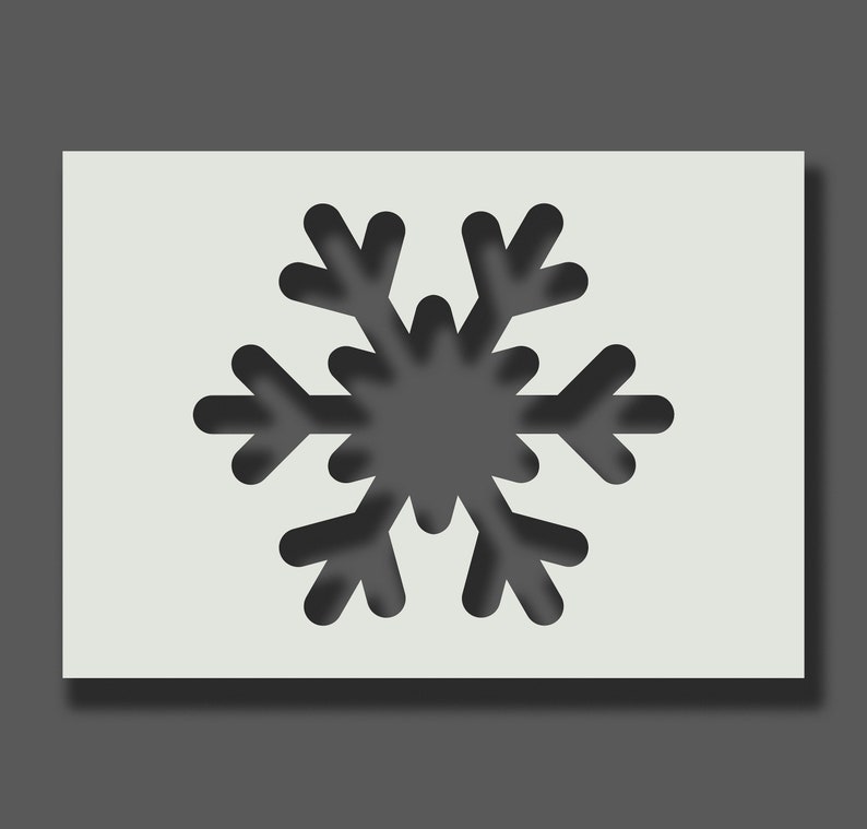 Snowflake Stencils Reusable Stencils for Wall Art Home - Etsy