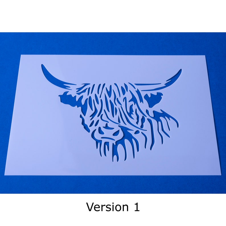 HIGHLAND COW STENCILS Reusable Stencils for Wall Art Home | Etsy