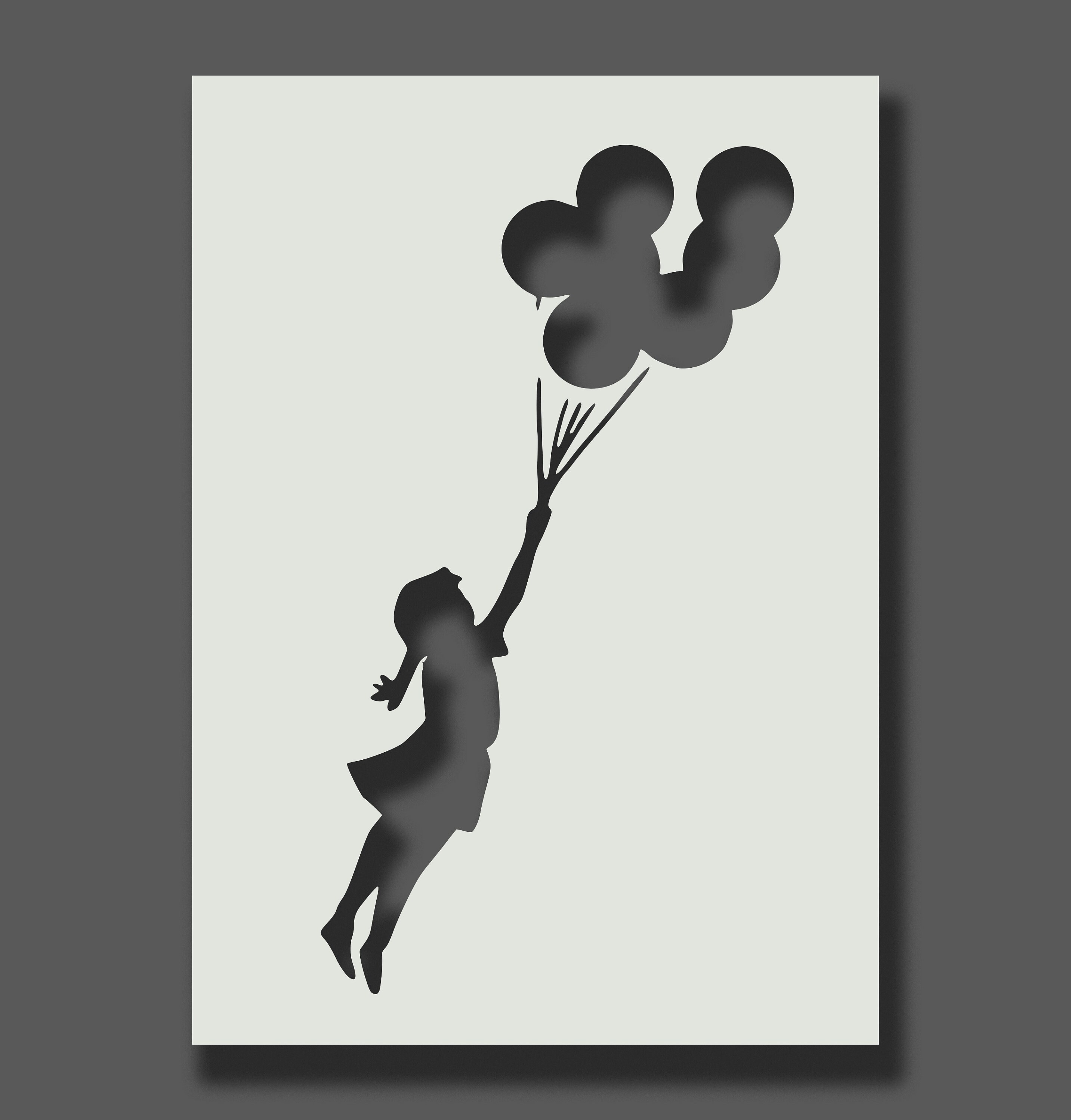 Banksy Stencils Part 1 Reusable Stencils for Wall Art Etsy Australia