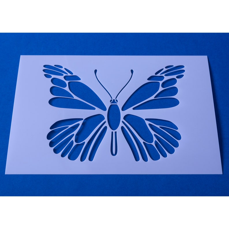 BUTTERFLY STENCIL Reusable Stencils for Wall Art Home Etsy