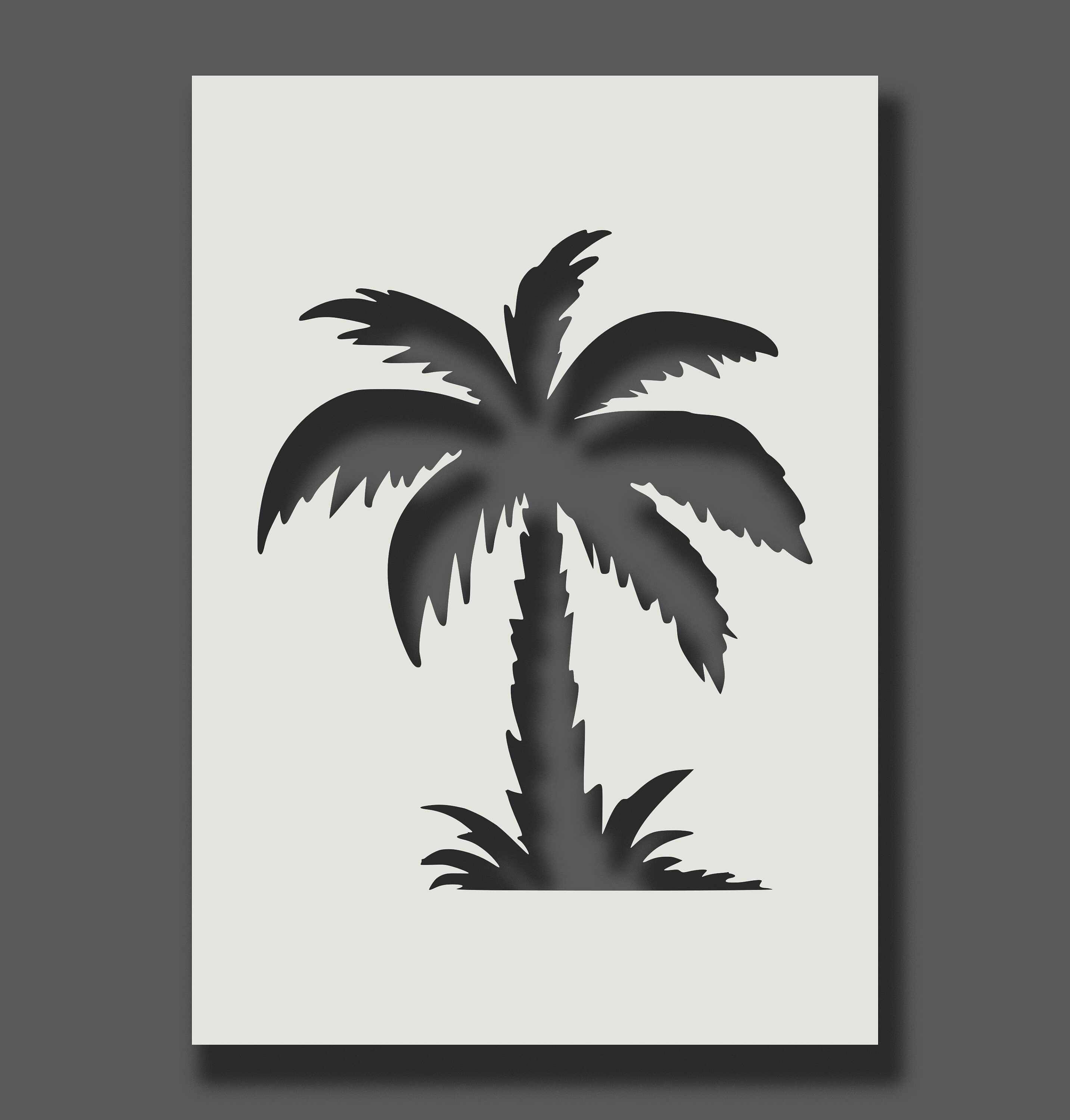 Palm Trees Stencils Reusable Stencils for Wall Art Home Etsy