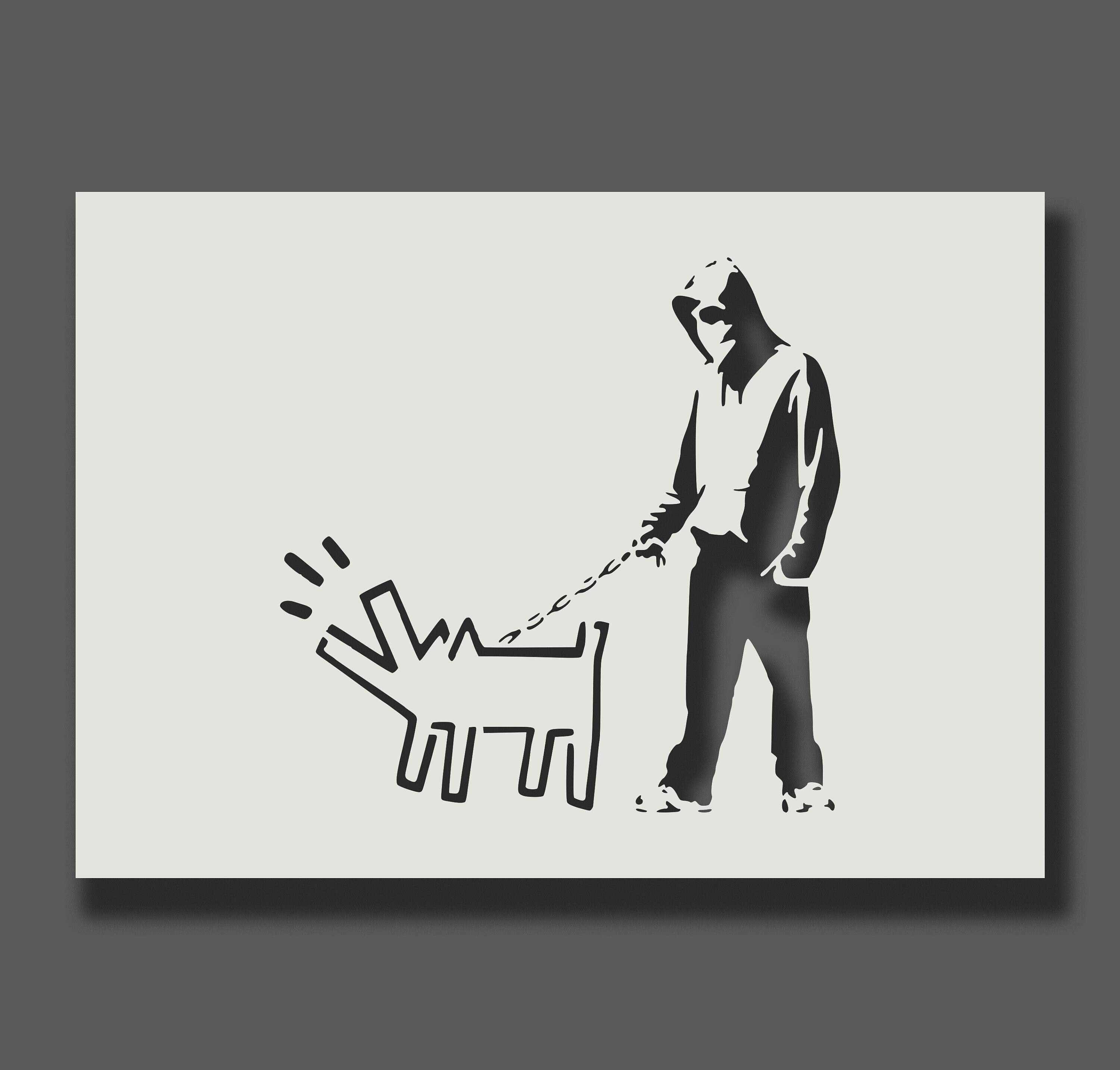 Banksy Stencils Part 1 Reusable Stencils for Wall Art Etsy Australia