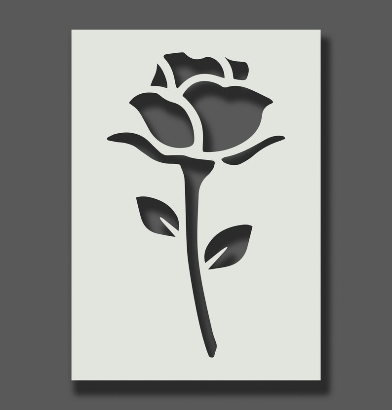 Rose Stencils Reusable Stencils for Wall Art Home Décor Etsy UK