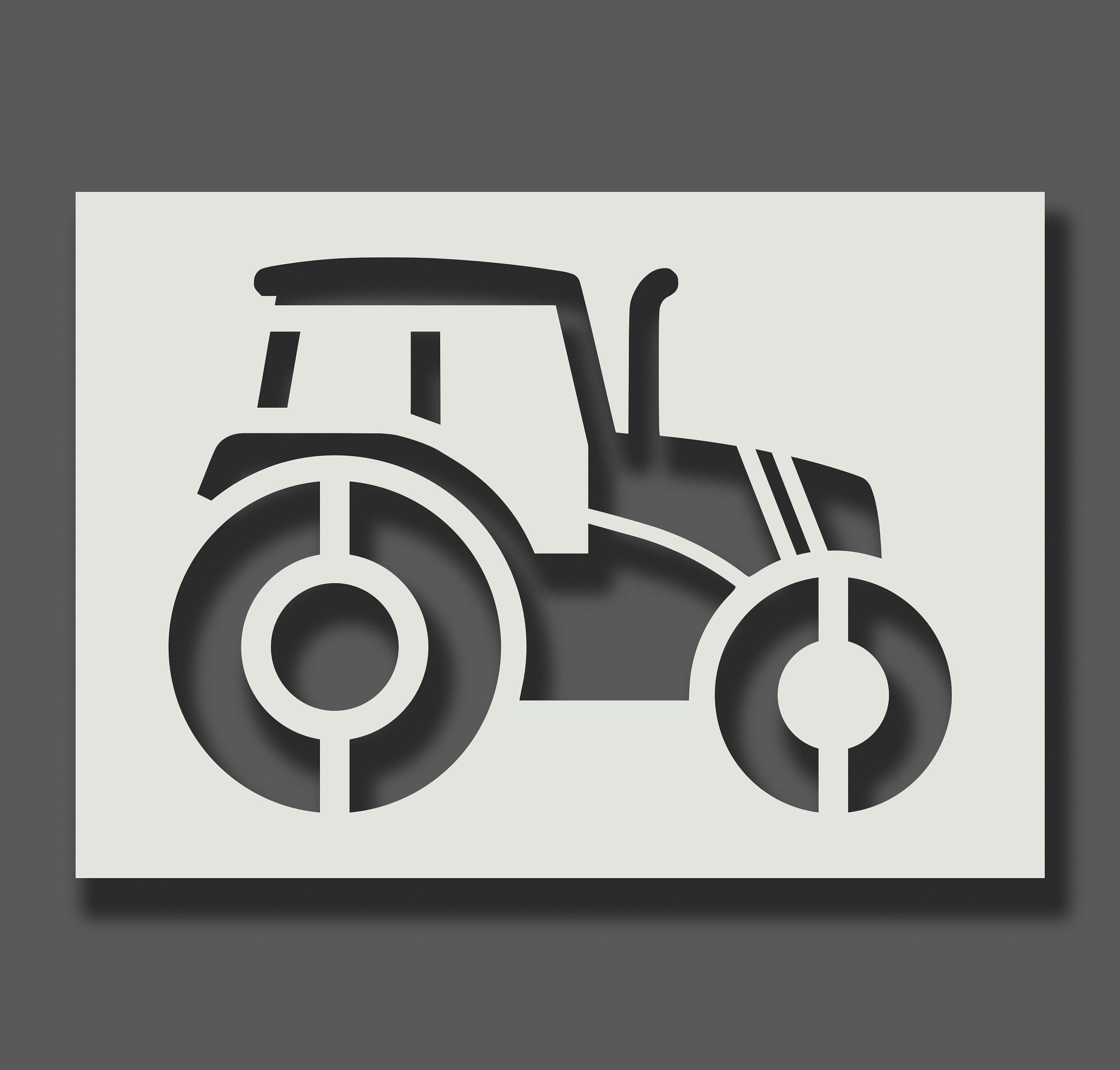 Tractor Stencil Printable Free