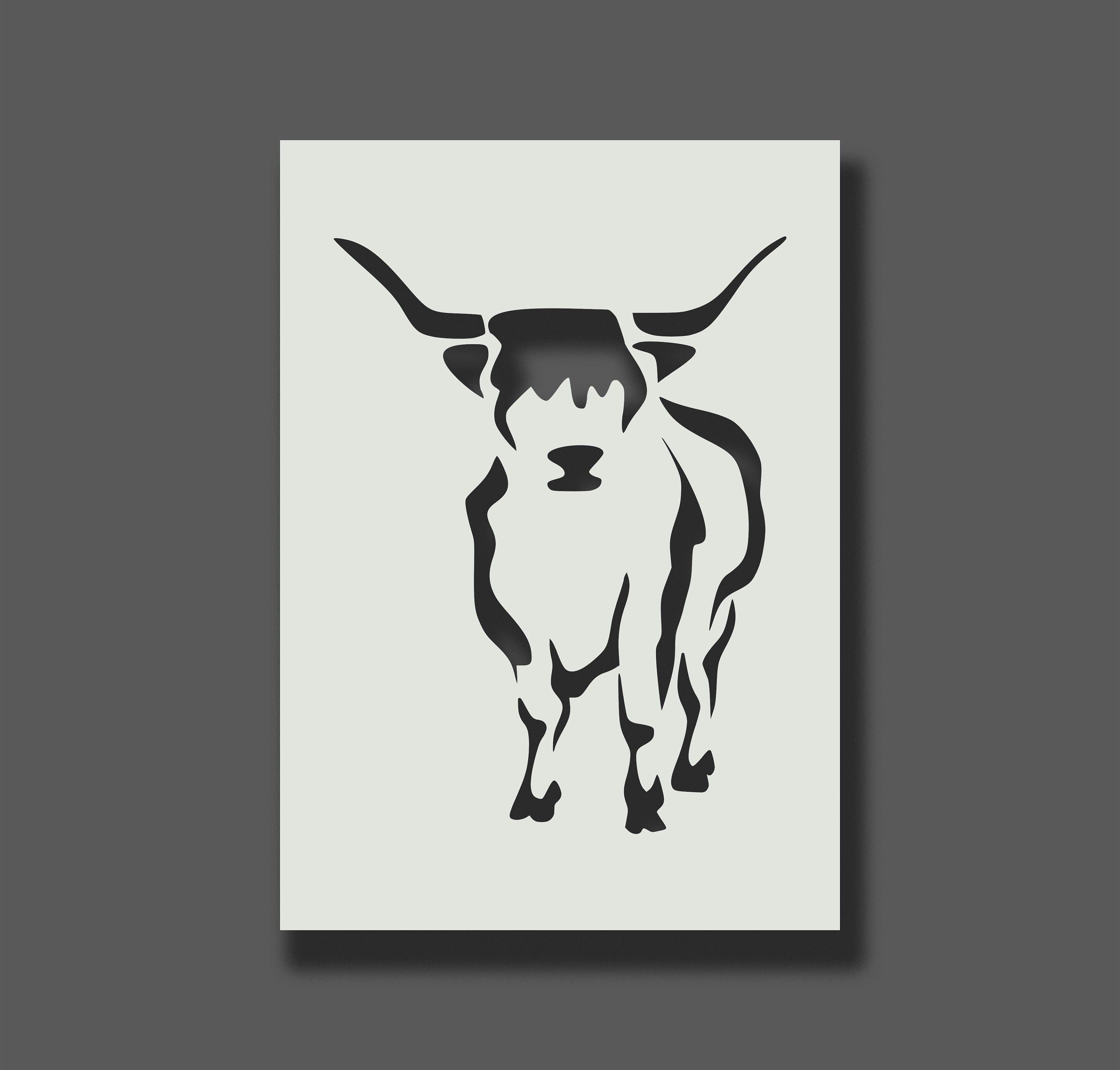 Highland Cow Stencil Reusable Stencils For Wall Art Home Etsy highland-cow-stencil-reusable-stencils-for-wall-art-home-etsy