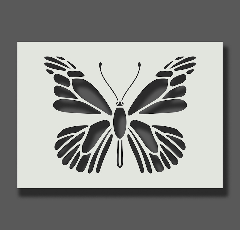 Butterfly Stencil Reusable Stencils for Wall Art Home Etsy UK