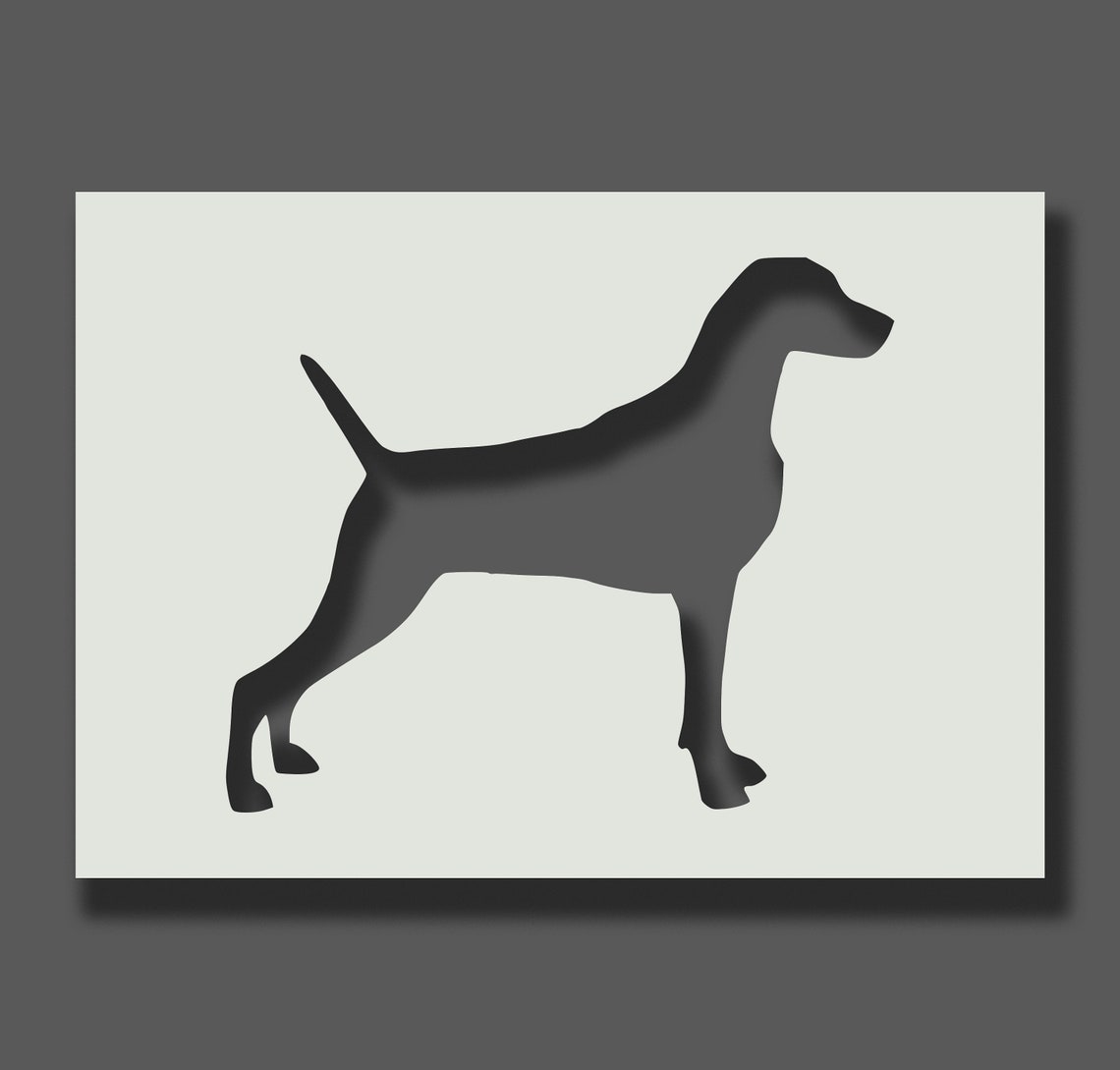 Hund Schablonen Teil 4 wiederverwendbare Schablonen für | Etsy