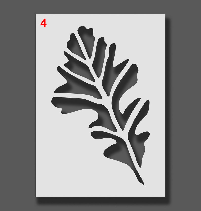 Leaf Stencils Reusable Stencils for Wall Art Home Décor Etsy