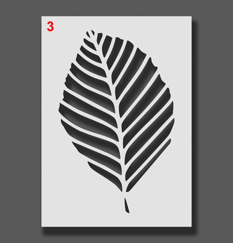 Leaf Stencils Reusable Stencils For Wall Art Home D cor Etsy leaf-stencils-reusable-stencils-for-wall-art-home-d-cor-etsy