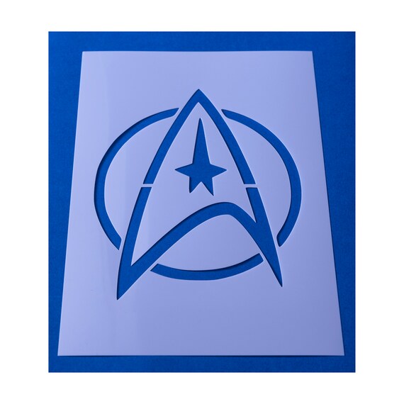 STAR TREK LOGO Stencil Reusable Stencils for Wall Art Home | Etsy