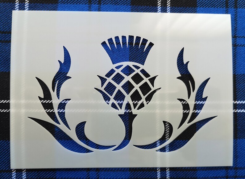 THISTLE STENCIL Reusable Stencil for Wall Art Home Décor | Etsy