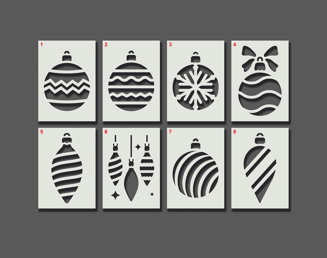 A6 Apfel-Schablone Aus Mylar - Wiederverwendbare Bastelschablone Für Airbrush & Malerei