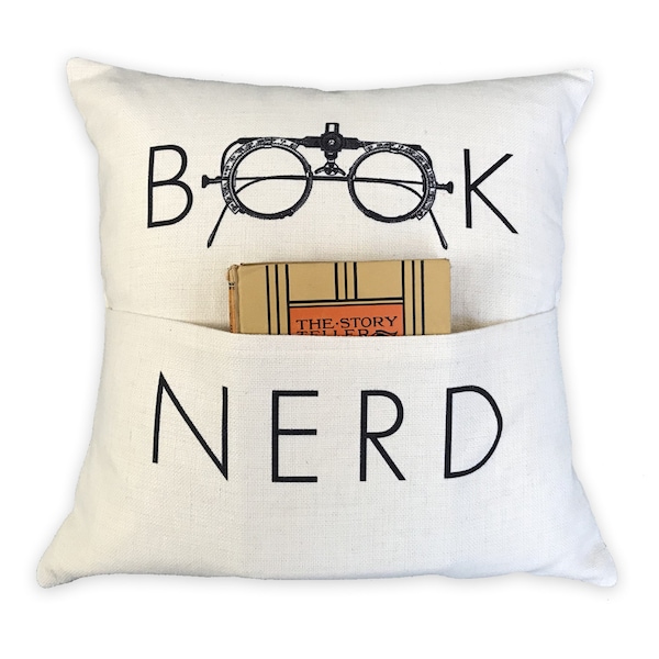 Nerd Pillow Etsy