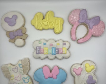 Babyland Baby Shower Sugar Cookies