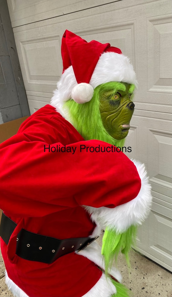 Deluxe the cheap grinch costume