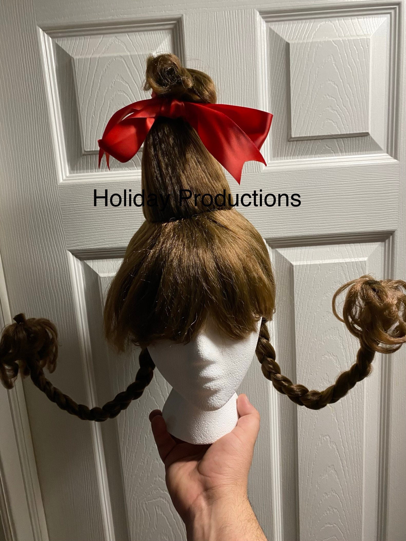 Cindy Lou Who Style Grinch Girl Costume Wig Whoville Adult New Etsy