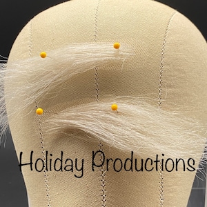 Deluxe Yak Hair Santa Claus Costume Eyebrows Theatrical Quality Pictures With Santa Christmas Hand Tied On Lace