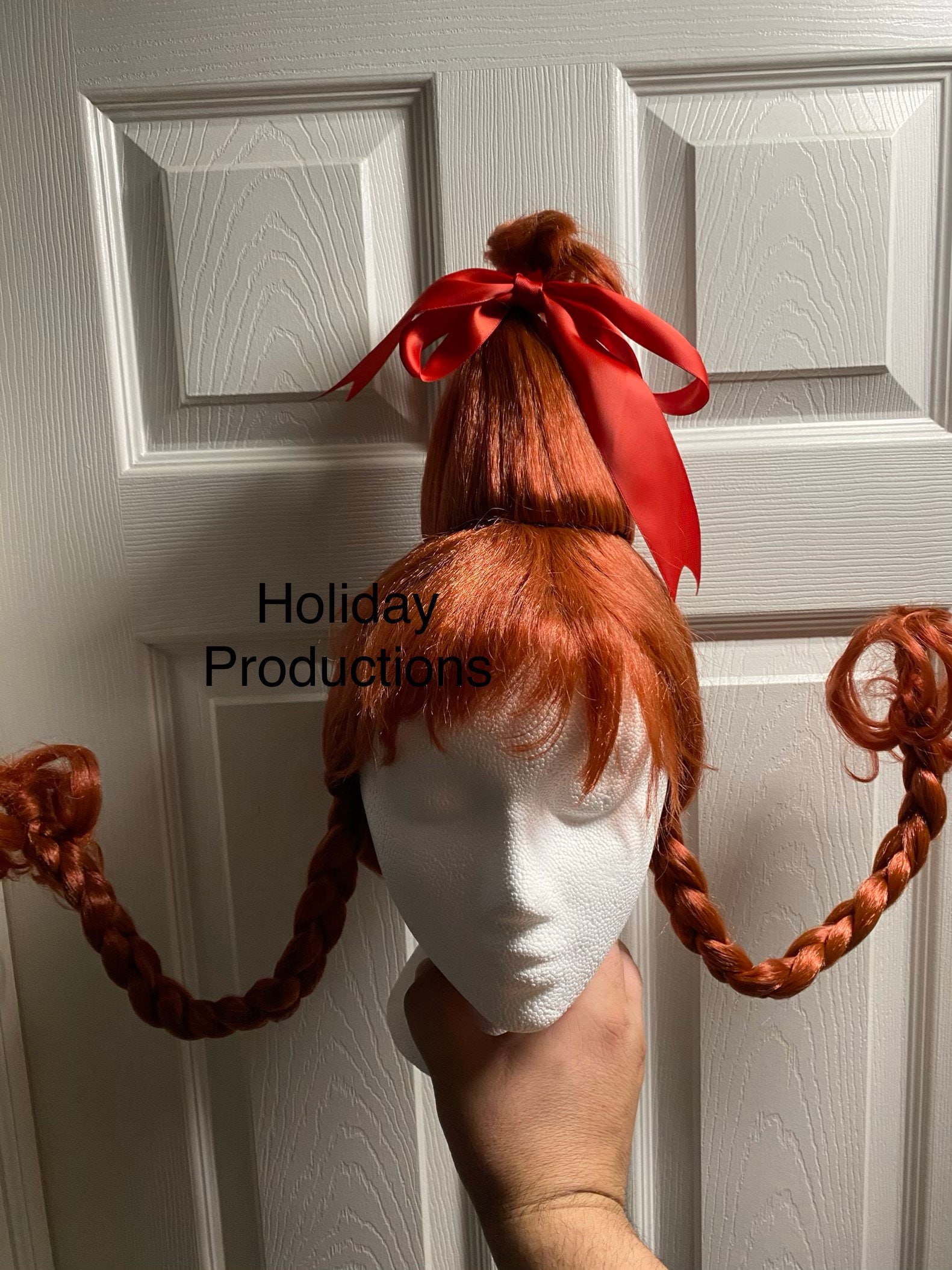Cindy Lou Who Style Grinch Girl Costume Wig Whoville Adult - Etsy