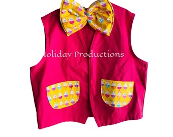 Dlx Easter Bunny Mascot Costume Vest & Bow Tie Accessory New Pictures Parade