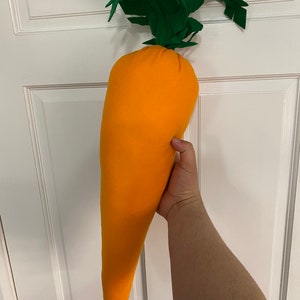 Giant 31” Easter Carrot Bunny Costume Prop Photo Shoot Window Display Prop New