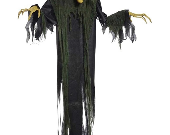 72 Animated Hanging Wicked Witch Halloween Prop Haunted House Decor ...