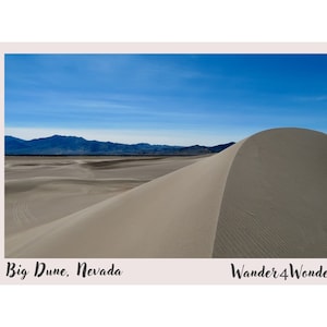 Big Dune, Nevada - Carte postale Wander4Wonders