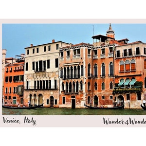 Venise, Italie - Carte postale Wander4Wonders