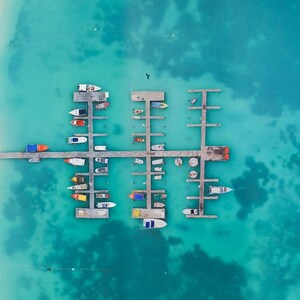 Aruba Ocean Pier - High Resolution for Printing (Ideal 24 x 36)