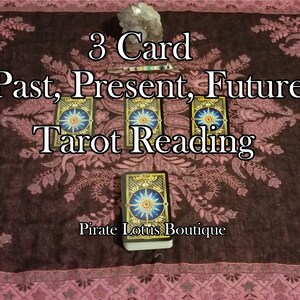 3 Card Tarot Reading ~ PDF File ~ Past Present Future ~ Divination Reading ~ Intuitive Reading ~ Oracle Reading ~ Three Card Tarot Reading