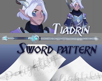 Tiadrin sword pattern The Dragon Prince