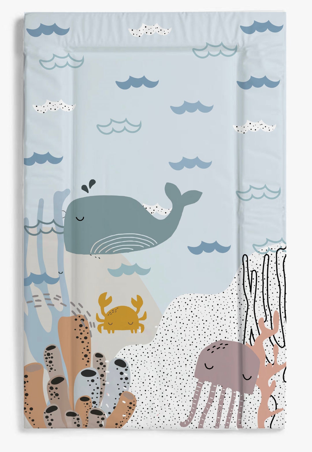 Blue Under the Sea Changing Mat / Table Mat / Baby Changing / Etsy