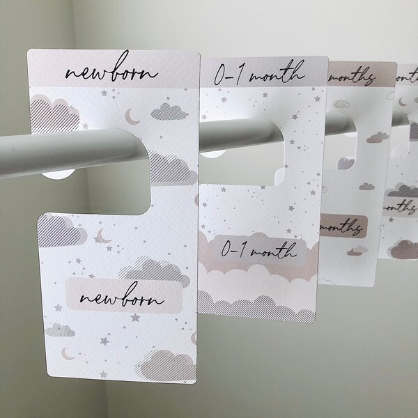 Baby Closet Dividers Etsy UK