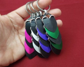 Scale Keychains - 17 Color Variations