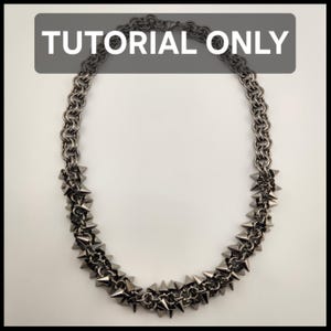 Shaggy Spike Necklace - TUTORIAL ONLY