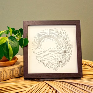 Mountain Landscape Print