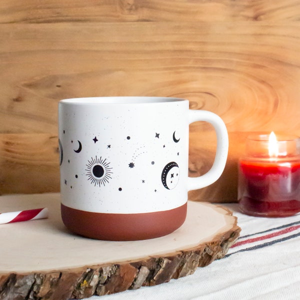 thumbnail image 2 of Fringe Studio Celestial Dog Stoneware Mug, 12 Fl Oz... 2 of 13