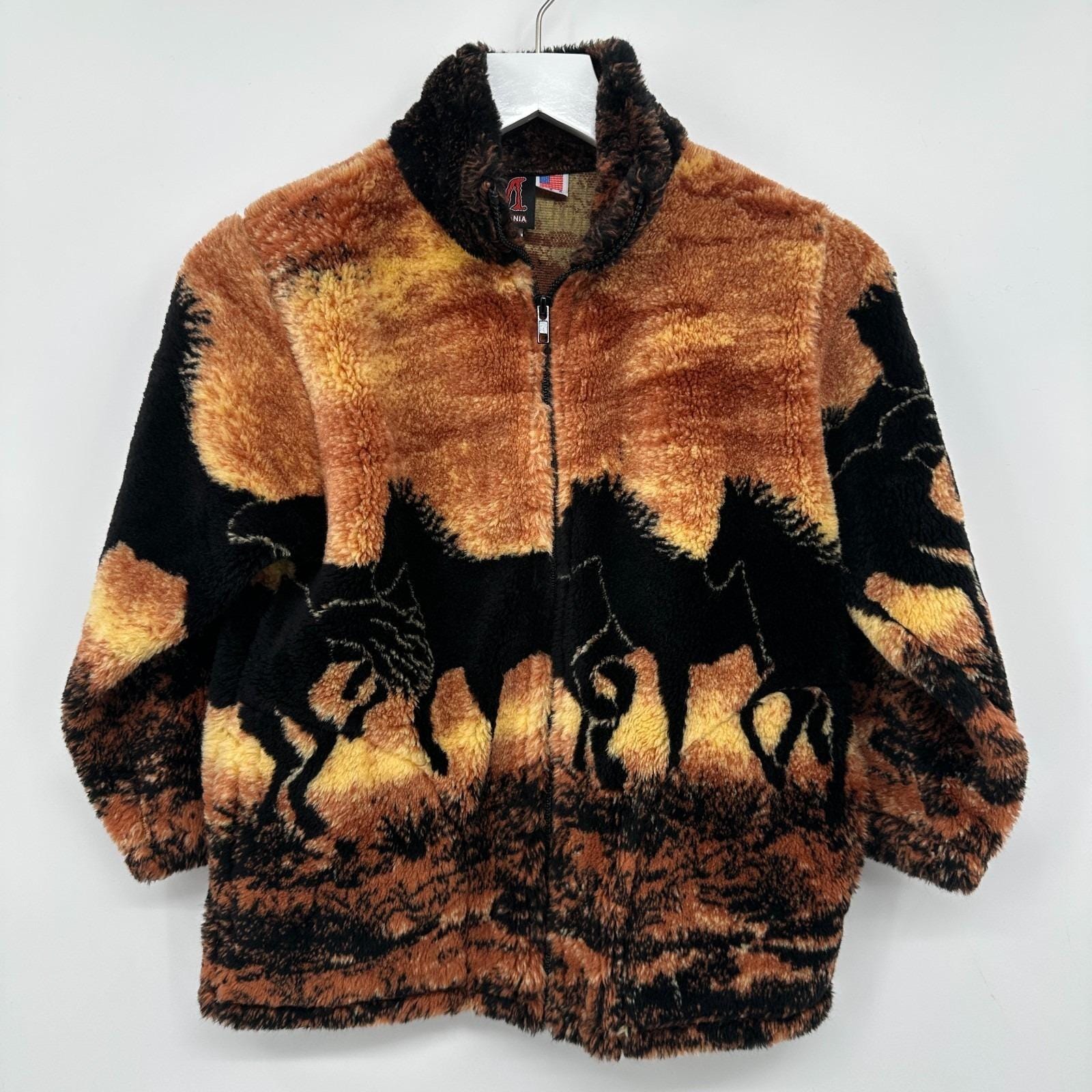 Mazmania Fleece Coat - Etsy